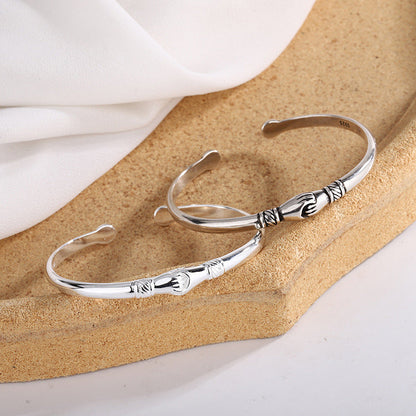 Best Friend Handshake Charm Bracelet