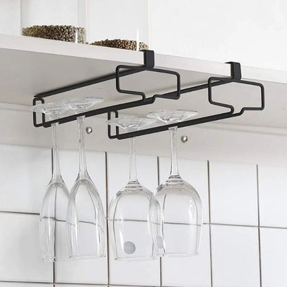 Elegant Wine Glass Storage Rack