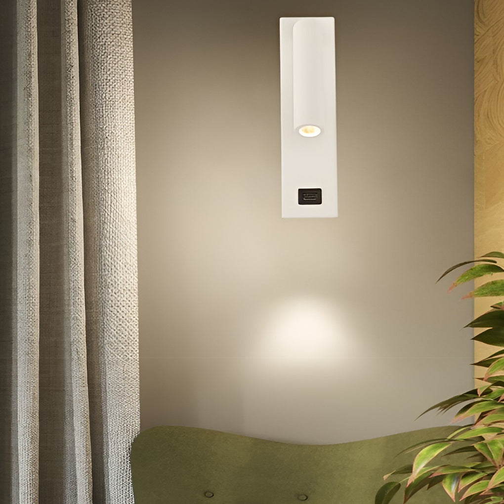 Premium LED Wall Light with Adjustable Arm and USB Charger