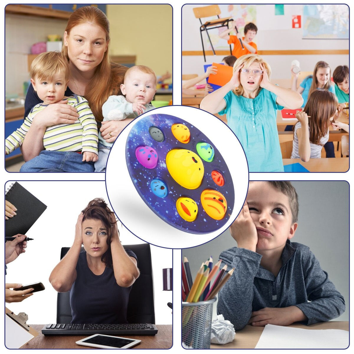 Colorful Fidget Toy for Kids Relief Stress Ball