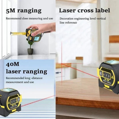 Multipurpose Infrared Laser Measuring Tape