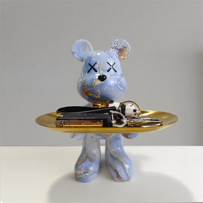 Stylish Bear Figurine Home Decor Statue