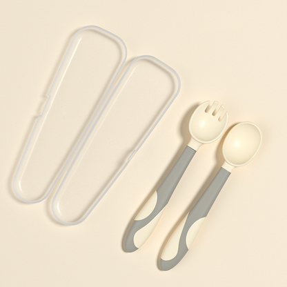 Soft Grip Baby Utensil Set