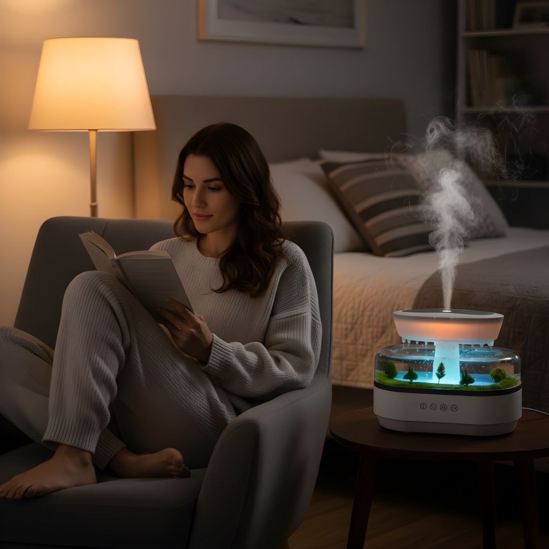 Cool Mist Humidifier Night Lamp for Better Sleep