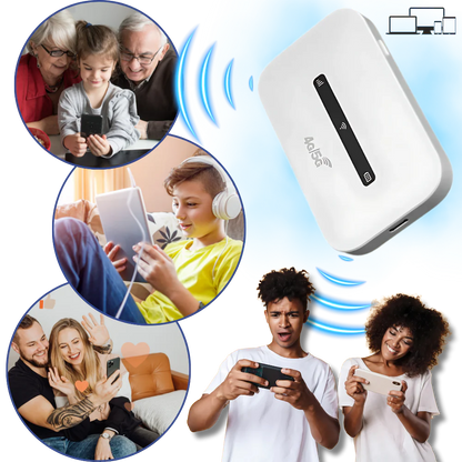 Compact Mobile Wi-Fi Hotspot
