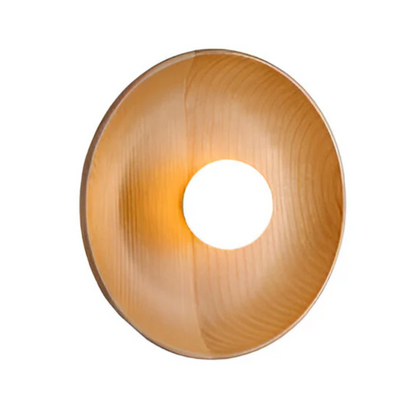 Rustic Wood Wall Light