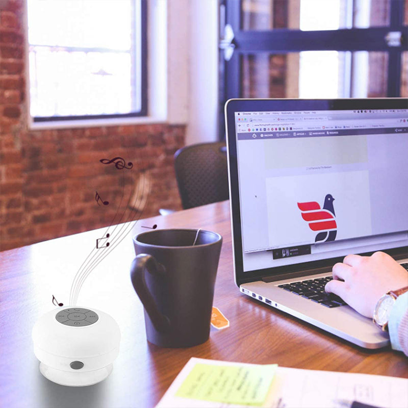 Compact Waterproof Portable Bluetooth Speaker