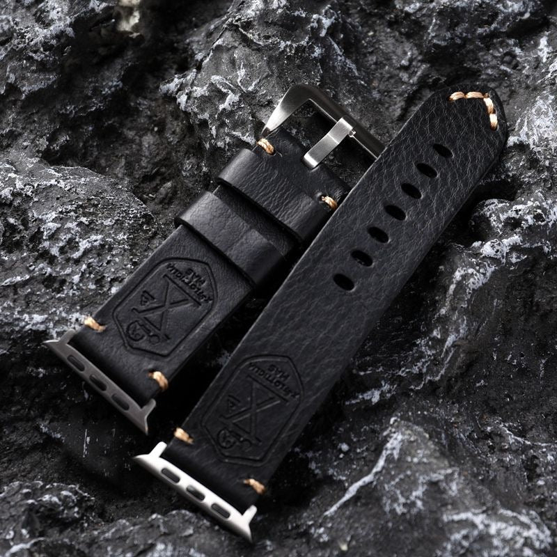 Unique Genuine Leather Apple Watch Strap