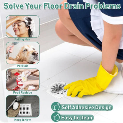 Easy Clean Shower Hair Trap Filter