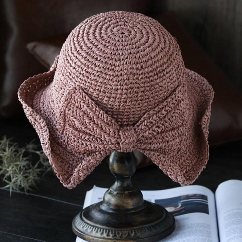Classic Summer Sun Hat with Ribbon Detail - Befez