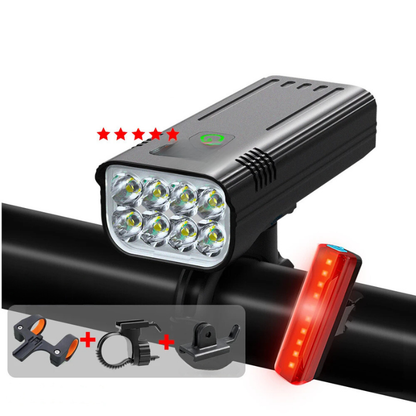 Bright 5000 Lumen Rechargeable Bicycle Front Light