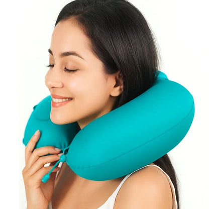 Comfortable Inflatable Travel Neck Pillow
