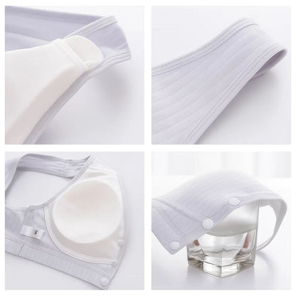 Soft Cotton Nursing Bra for Breastfeeding Moms