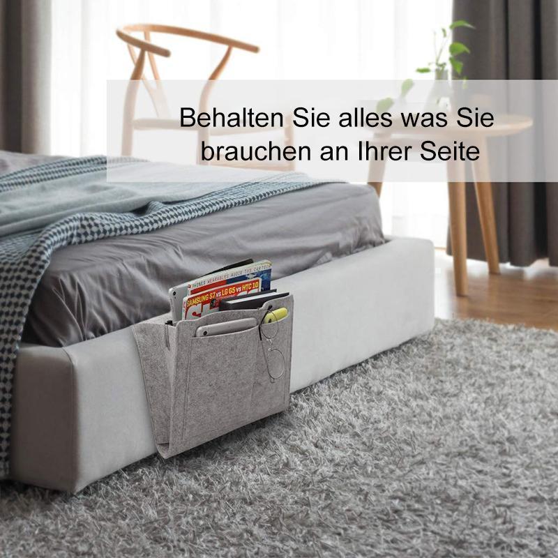Stylish Hanging Storage Bag for Bed & Desk