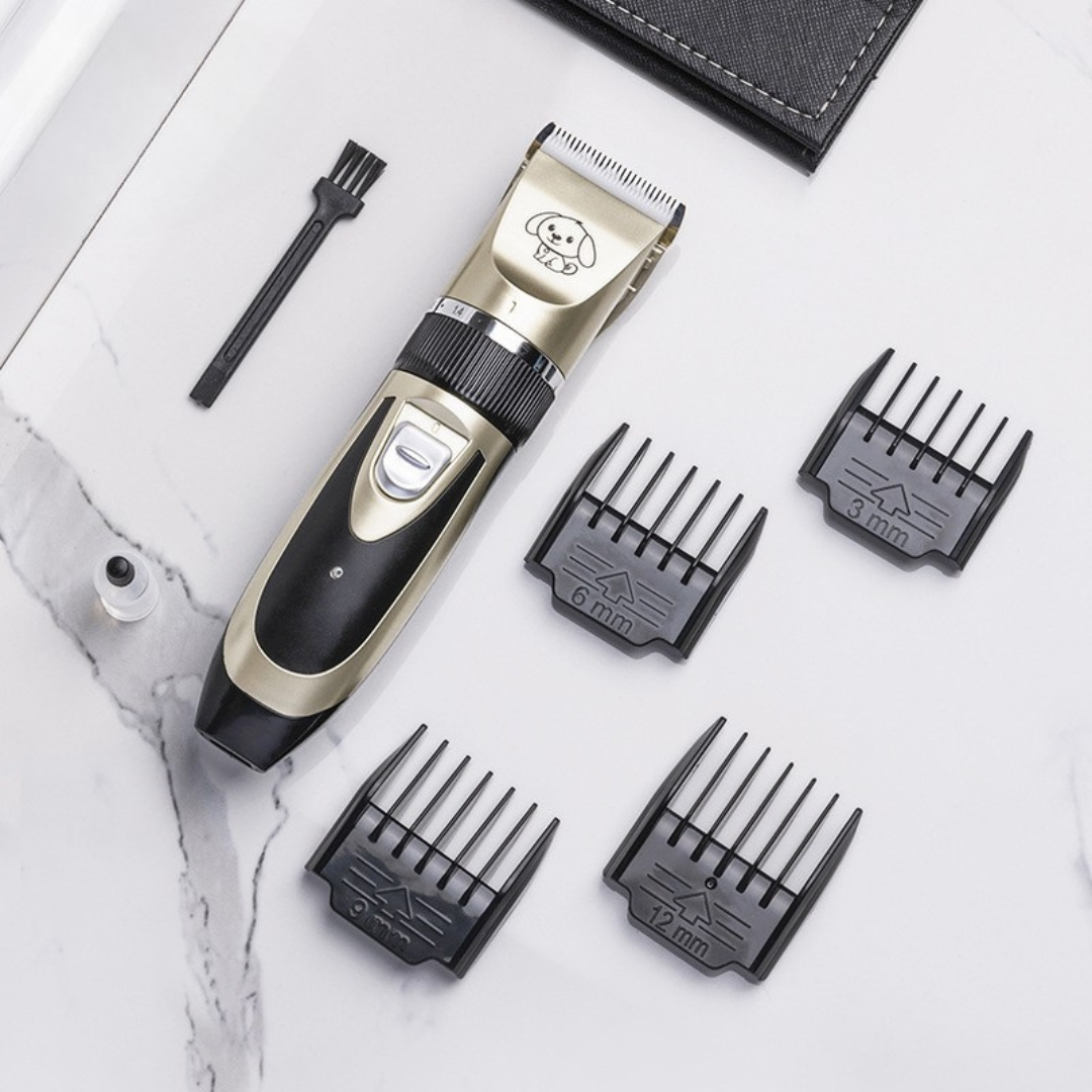 Quiet Pet Grooming Clipper Kit for Dogs