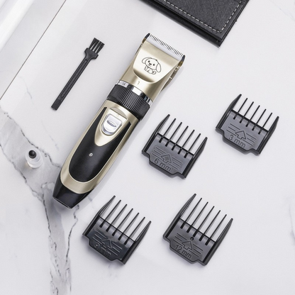 Quiet Pet Grooming Clipper Kit for Dogs
