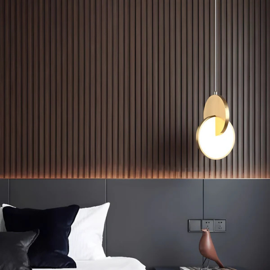 Simple Nordic Round Hanging Light