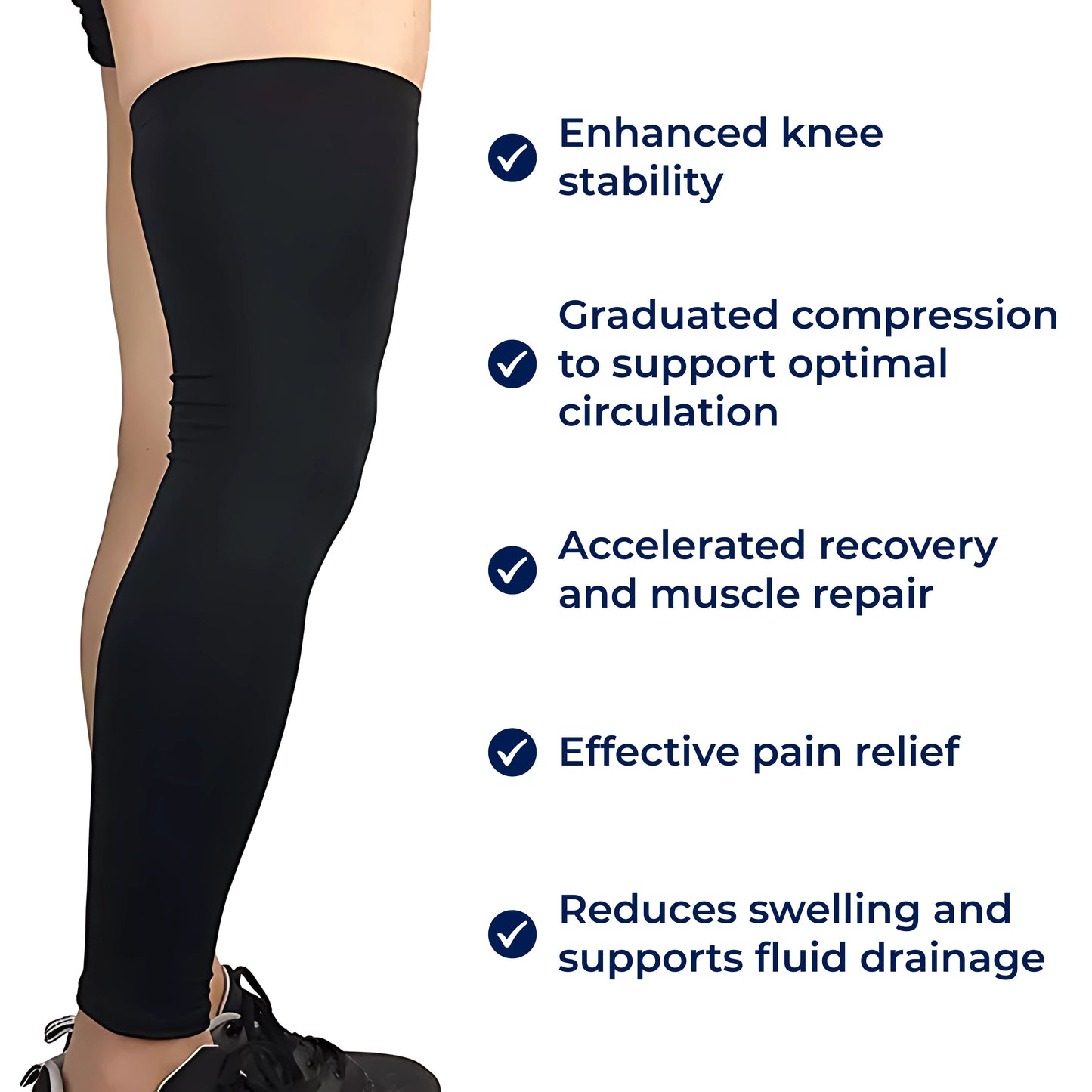 Comfortable Knee Support Sleeve for Pain Relief