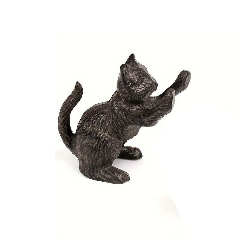 Rustic Cast Iron Book Ends with Traditional Style