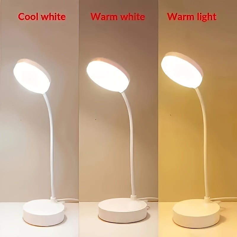 Versatile LED Desktop Lamp with USB Port