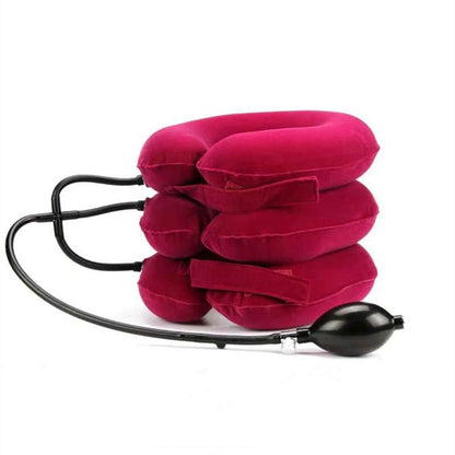 Soft Inflatable Travel Neck Support Pillow