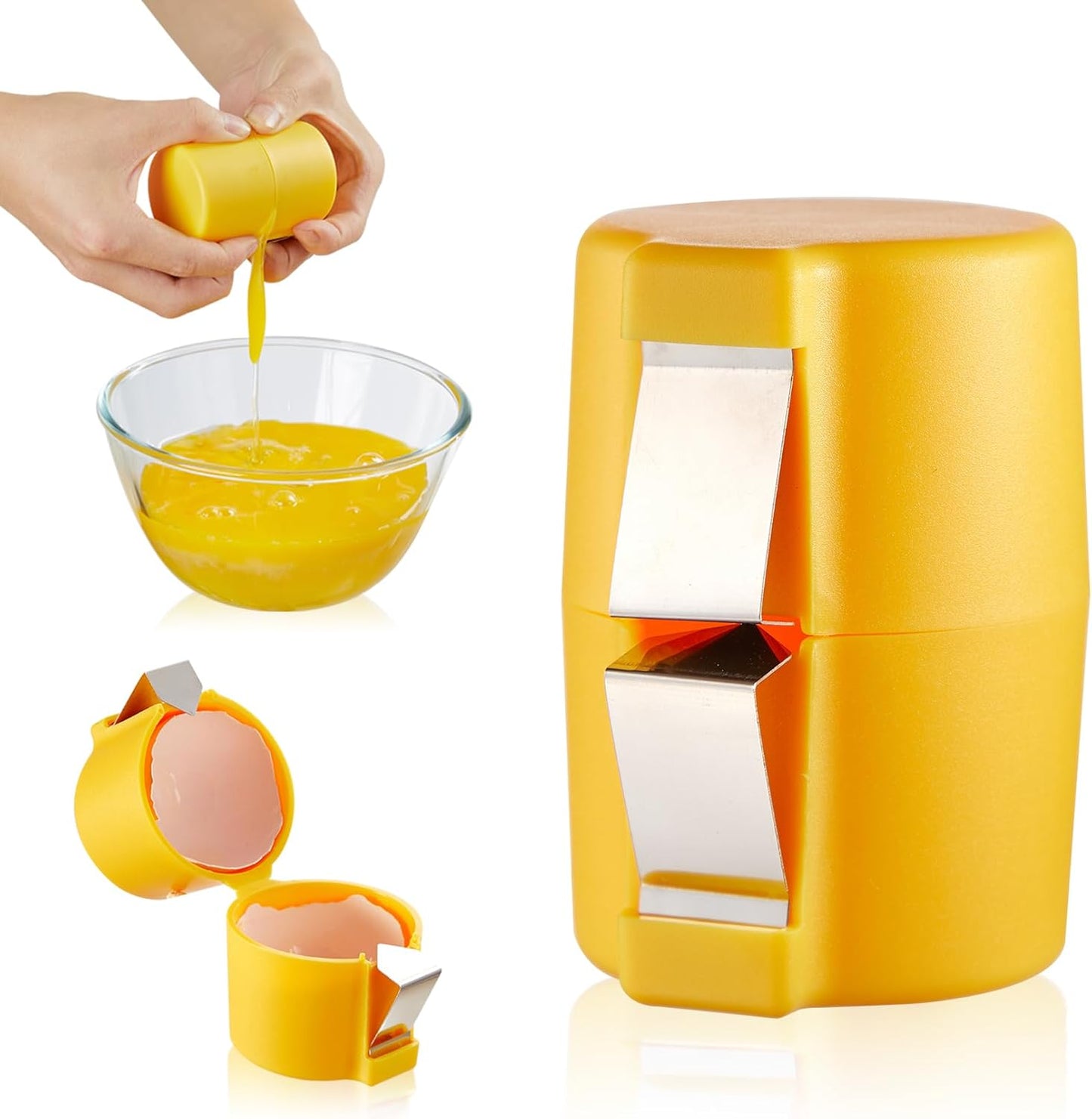 Easy Egg Cracker Tool No Mess Opener