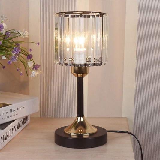 Clear Glass Nordic Style Table Lamp - Befez