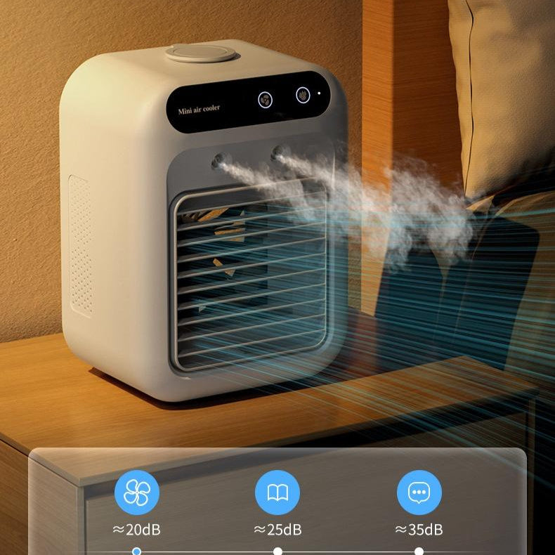 Compact Personal Cooling Fan for Hot Summer Days