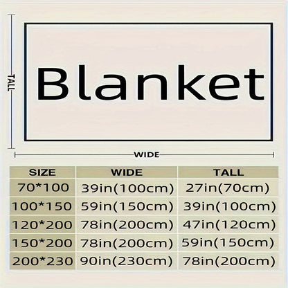 Cozy Soft Fleece Throw Blanket for Home