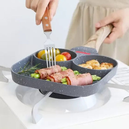 3 Compartment Food Steamer Cooker