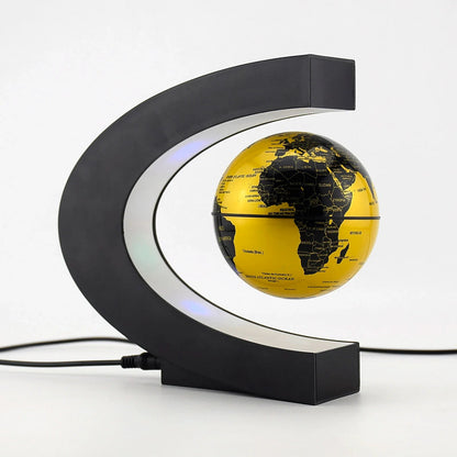 Glowing Globe Lamp with Floating Motion Effect