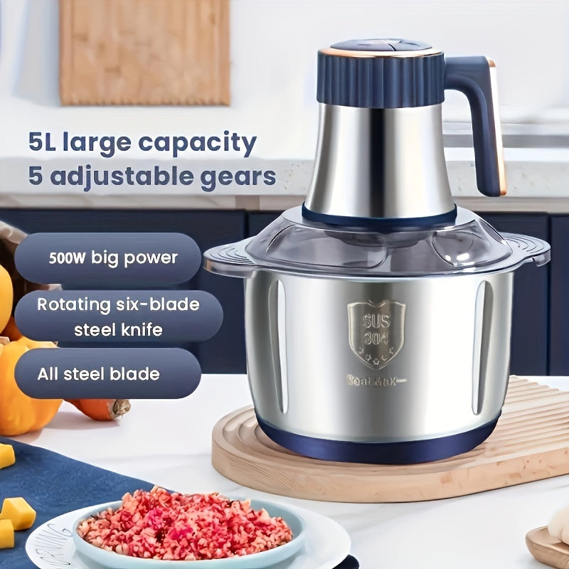 Heavy Duty Electric Food Chopper & Meat Grinder