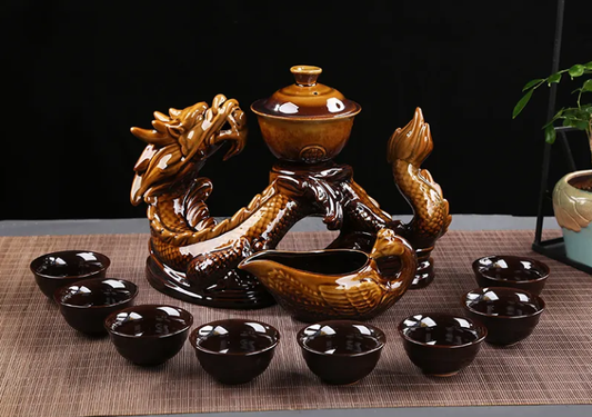 Unique Wooden Japanese Tea Set - Befez