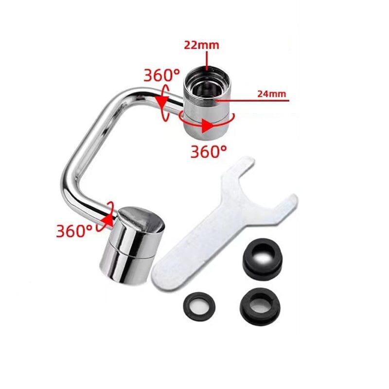 Befez FlexSplash - Adjustable 360° Rotating Kitchen Faucet