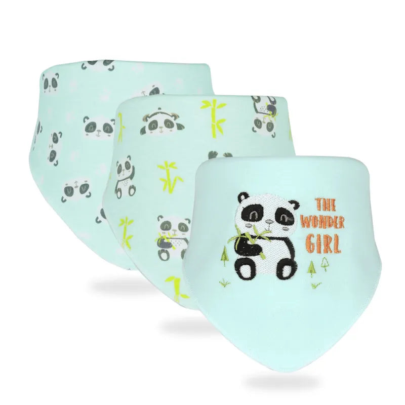 Adorable Baby Bib Set - Gentle Cotton Triangle Scarves
