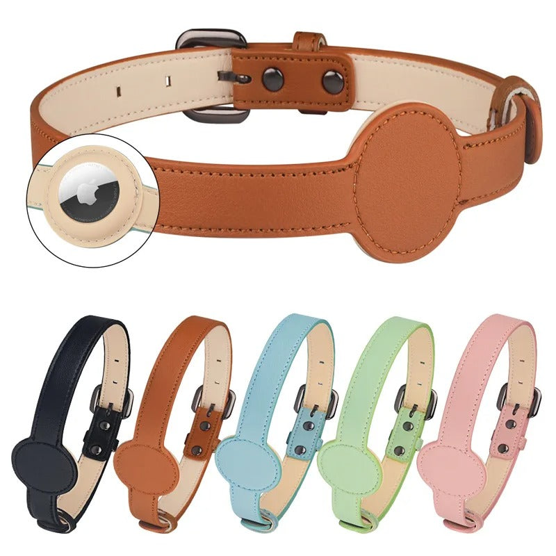 Premium Pet Collar with AirTag Tracker