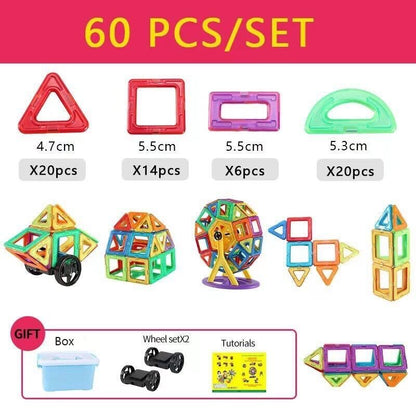 Fun Magnetic Building Blocks for Children