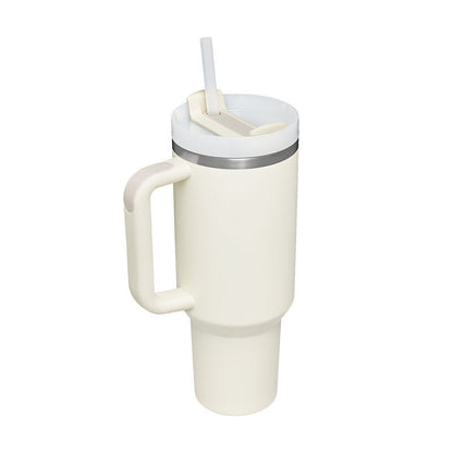 Large Insulated Tumbler Cup 40oz with Lid and Straw