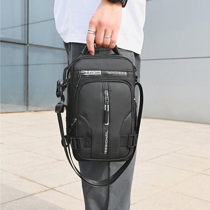 Waterproof Travel Shoulder Bag with Anti-Theft Protection