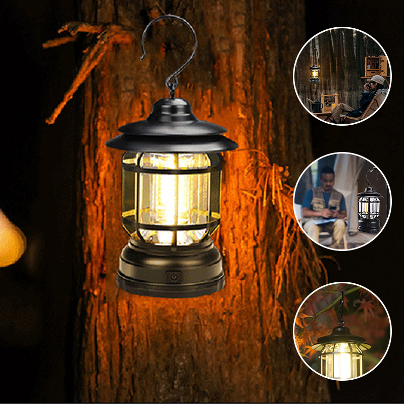 Vintage Night Table Lamp