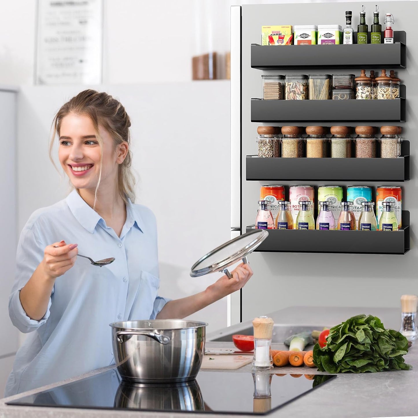 Modern Kitchen Storage Rack Organizer