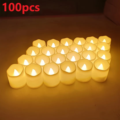 Warm Ambient LED Candle Lights