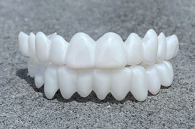 Comfortable False Teeth Set