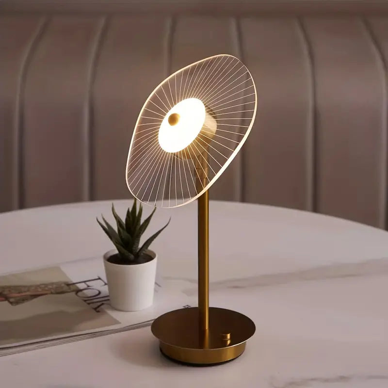 Slim LED Office Desk Lamp with Flexible Arm
