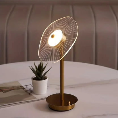Slim LED Office Desk Lamp with Flexible Arm
