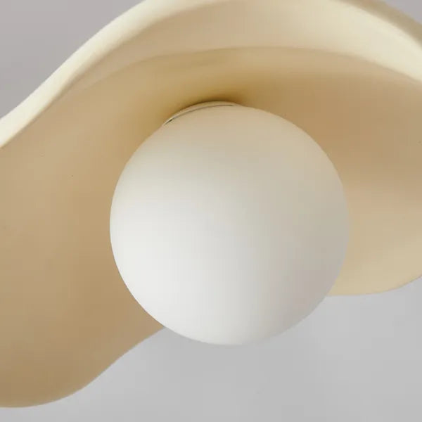 Natural Leaf Hanging Light Fixture