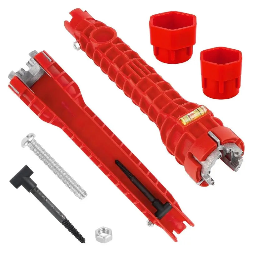 Versatile 8-in-1 Basin Wrench Plumbing Kit