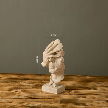 Unique Monkey Figurine Sculpture with Symbolic Meaning