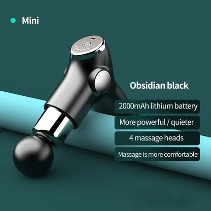 Compact Handheld Muscle Massager Gun