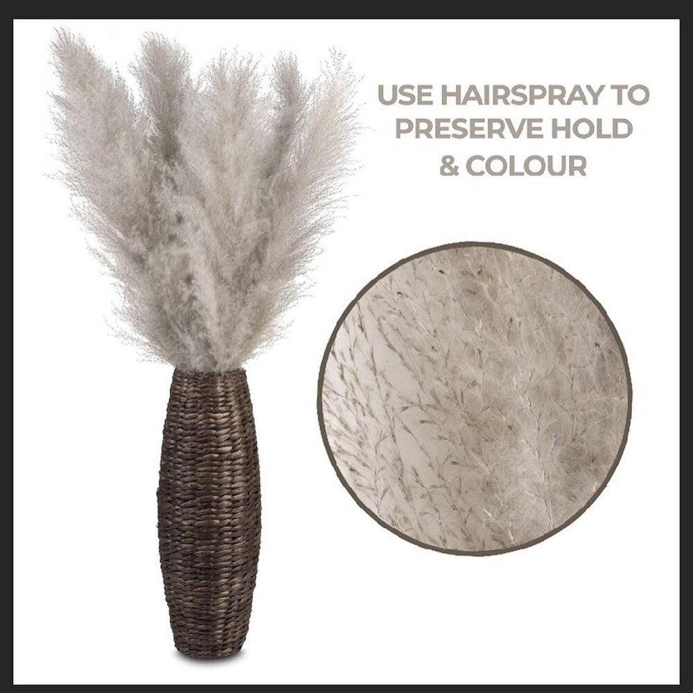 Soft Pampas Grass Decor Bouquet with Fluffy Feathers